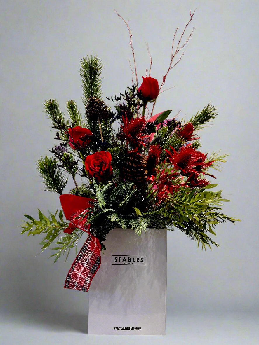 Christmas Hand-tied