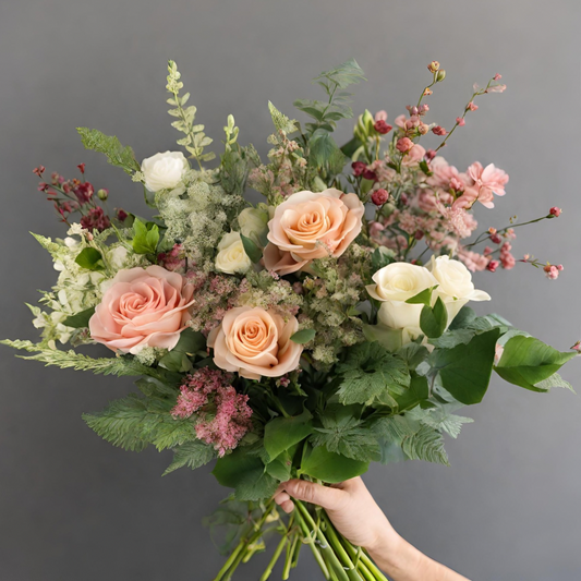 Hand Tied Bouquet Beginner level-session 2 - Saturday 8th June 2024 - 2-4pm £55