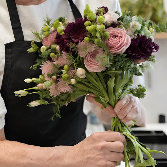 Hand Tied Bouquet Beginner level- session 1 - Saturday 1st June 2024 - 2-4pm £55