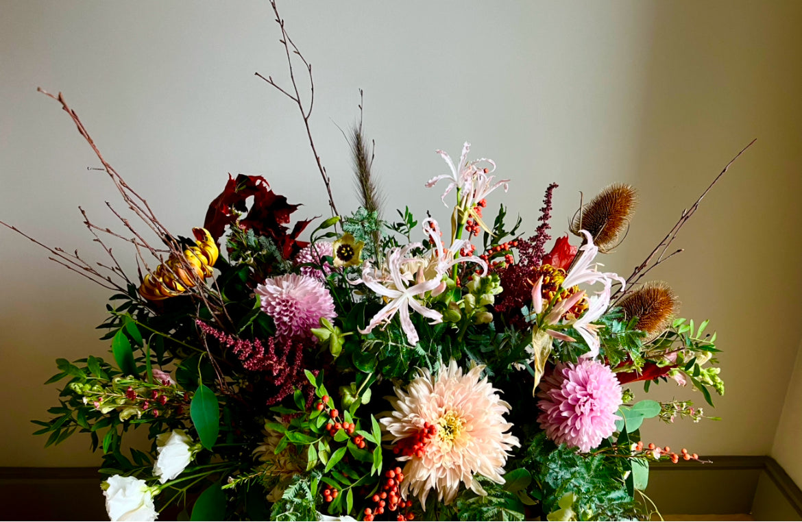 Autumn Freestyler:  Autumn Flower Arranging  - Saturday  13th September 2025