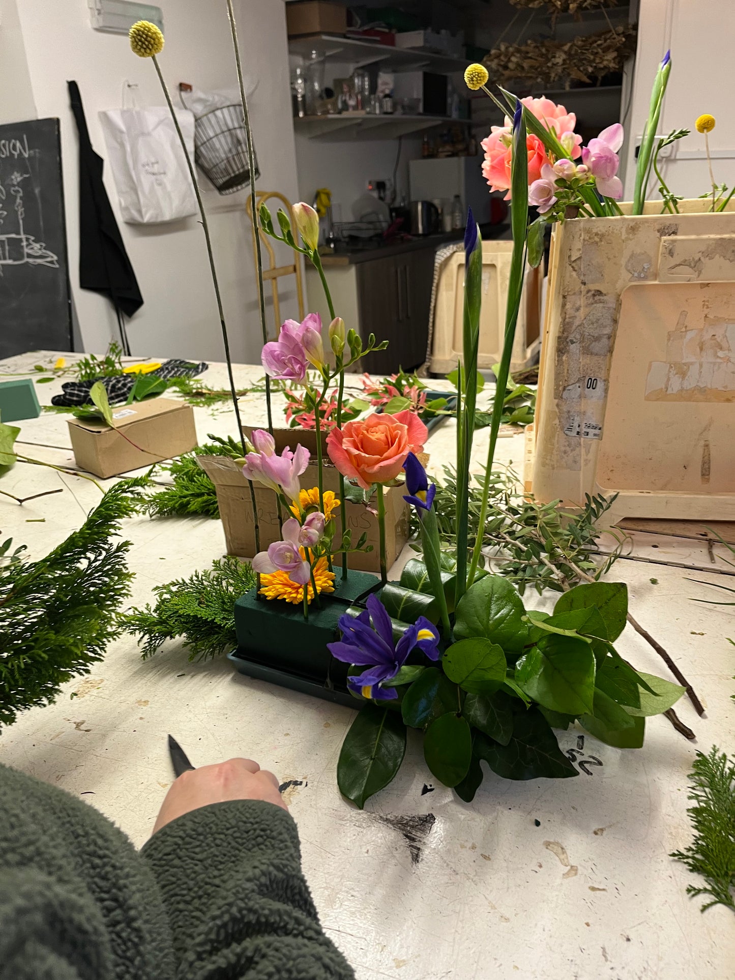 Floristry Foundations: Intermediate Flower Arranging Workshop - Full Day 14th June 2025