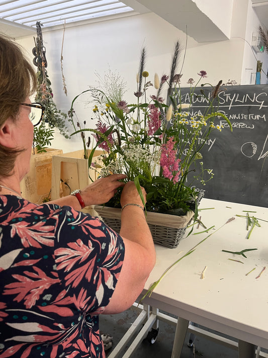 Floristry Foundations: Intermediate Flower Arranging Course -  4 week July 2025