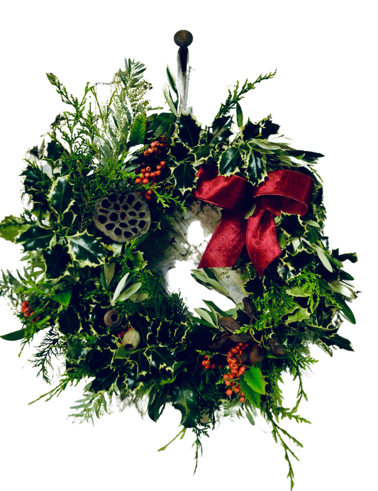 Christmas Door Wreath Workshop 1